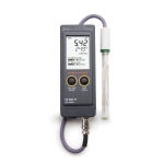 Máy đo pH/Nhiệt độ giấy - thuộc da cầm tay HI 99171