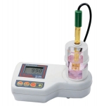 Máy đo pH/Nhiệt độ để bàn tích hợp khuấy từ HI 208