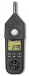 Máy đo độ ồn, tốc độ gió, ánh sáng, nhiệt độ type K, độ ẩm  LM-8102
