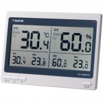 Nhiệt ẩm kế tự ghi hiển thị đồng thời giá trị Min/Max nhiệt độ/ độ ẩm Model PC-5400TRH - SATO