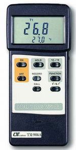 Máy đo nhiệt độ hồng ngoại1370ºC, RS-232, 2 kênh TM-906A