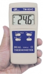 Máy đo nhiệt độ 1300ºC, 2 kênh TM-924F