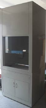 Tủ hút khí độc bằng sắt sơn tĩnh điện model LV-FH15
